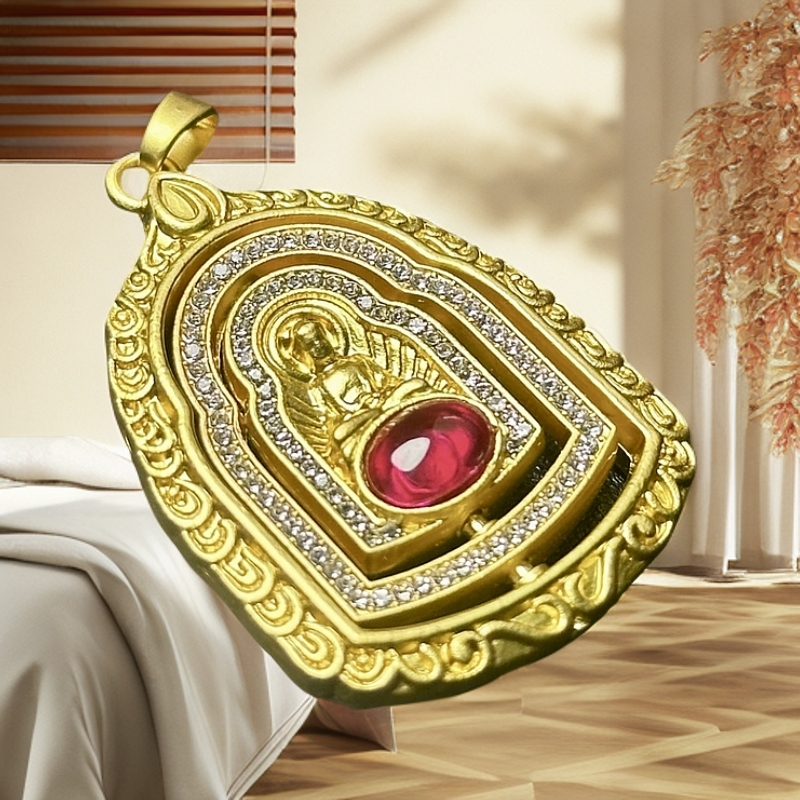 赠链【反转如来】百搭时尚复古寓意经典轻奢