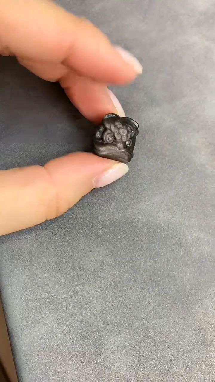 未镶嵌笔搁黄晶12银耀石醒狮多样性发一颗