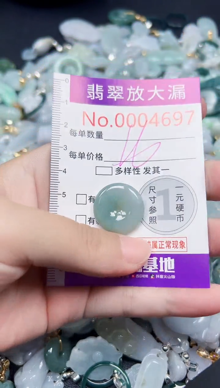 颈饰未镶嵌翡翠4697