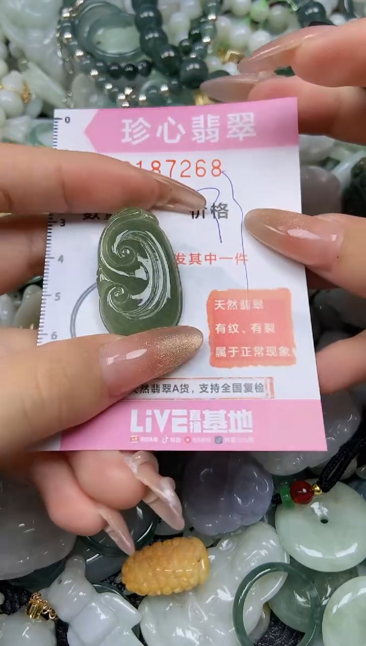 翡翠未镶嵌颈饰闪购链接0187268