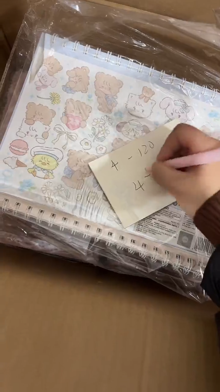 4-120 离型本 4本  