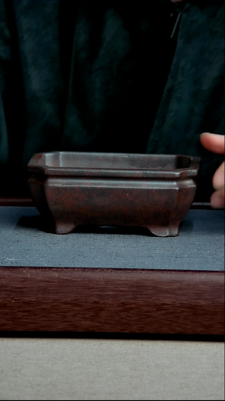 紫砂花盆14*10*5内径尺寸