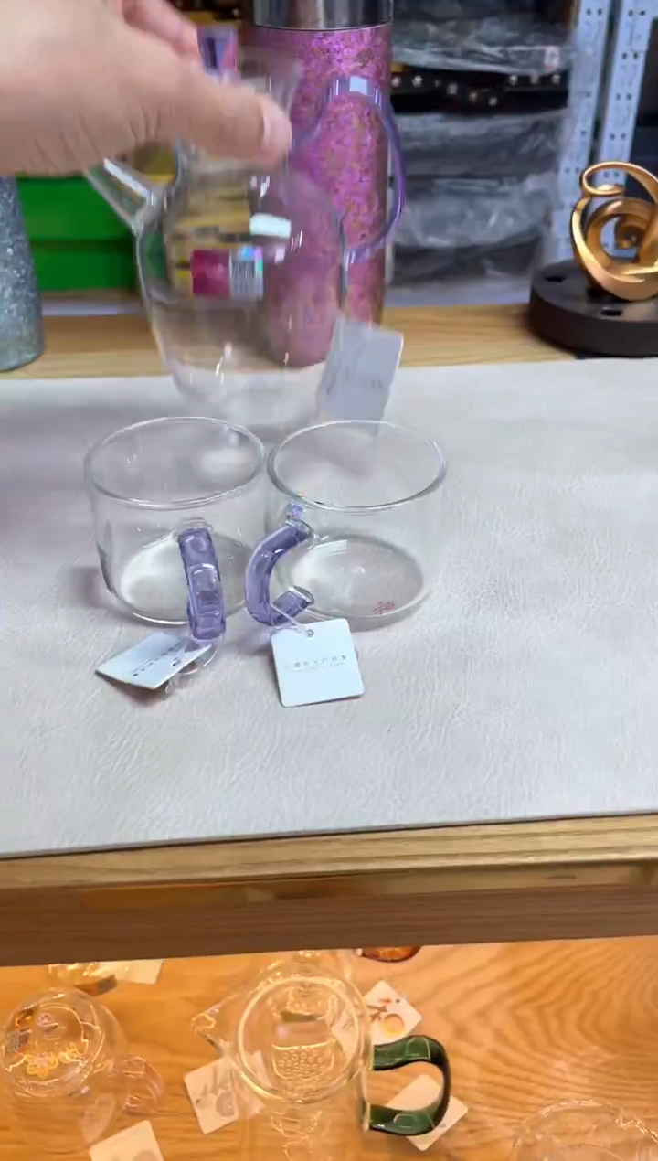 悦心壶浅紫+清禾杯浅紫