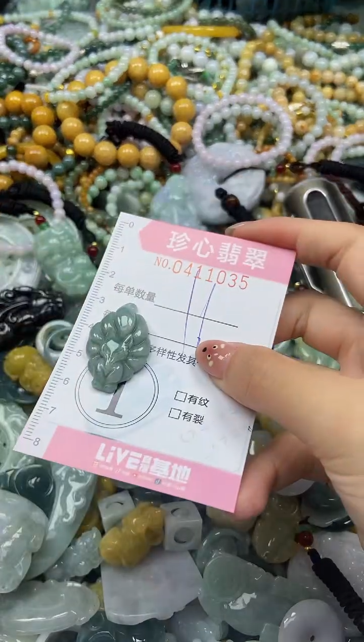颈饰未镶嵌翡翠闪购0411035