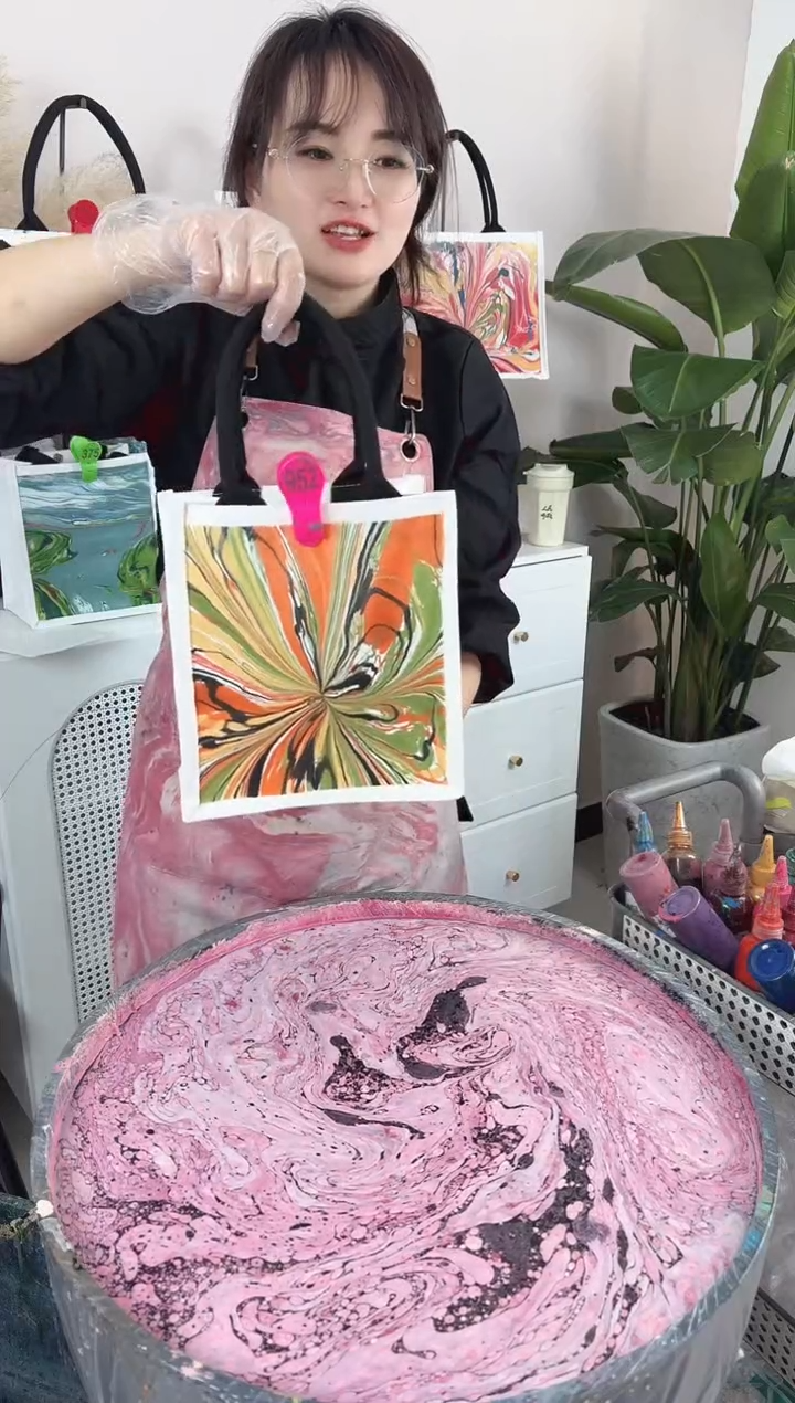 帆布952小艺手作大漆包包