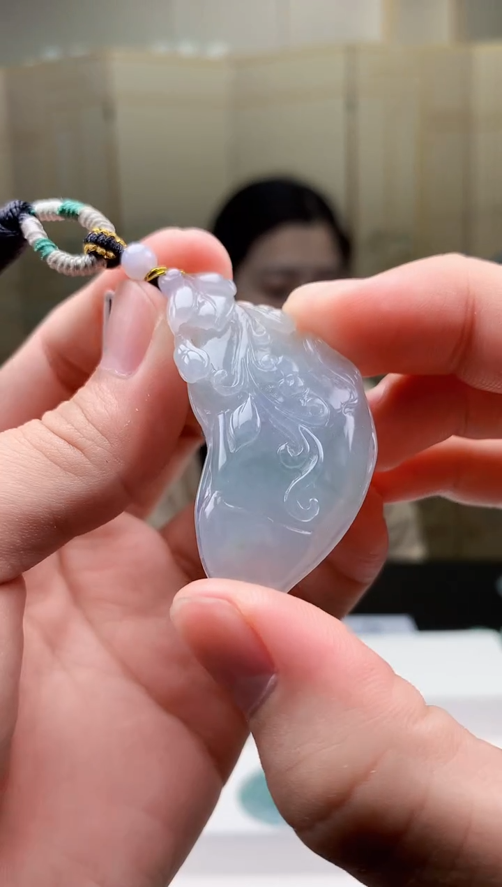 【闪购商品】定制翡翠未镶嵌0405bb-毛货挂件33