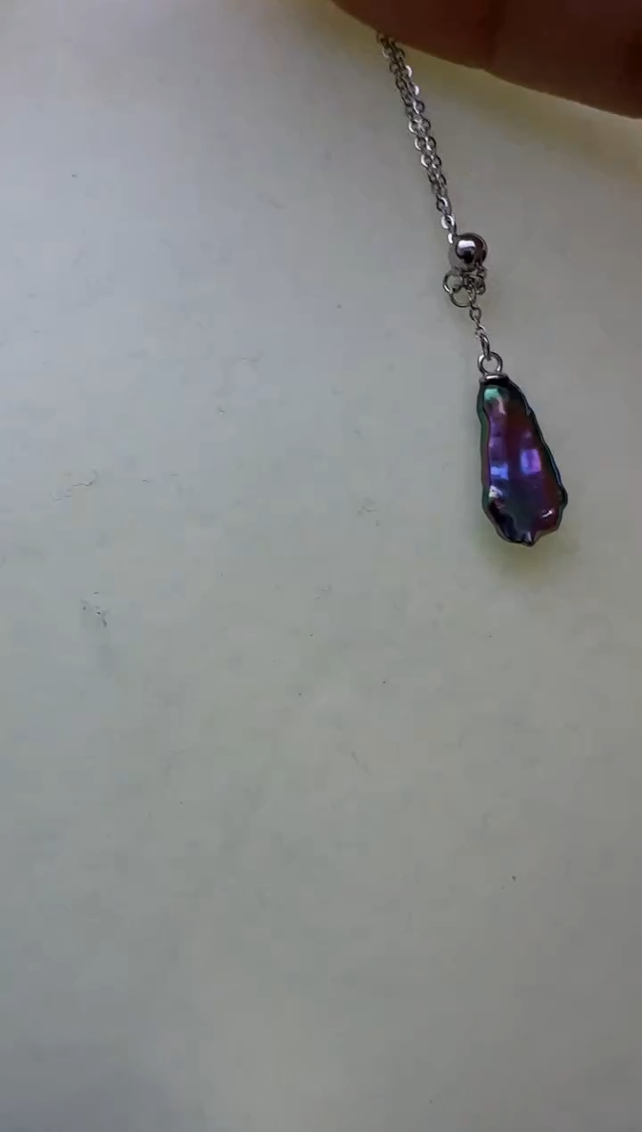 【闪购商品】淡水珍珠项链银S925镶嵌620