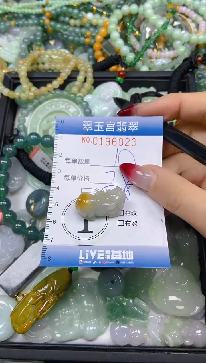 颈饰未镶嵌翡翠闪购0196023