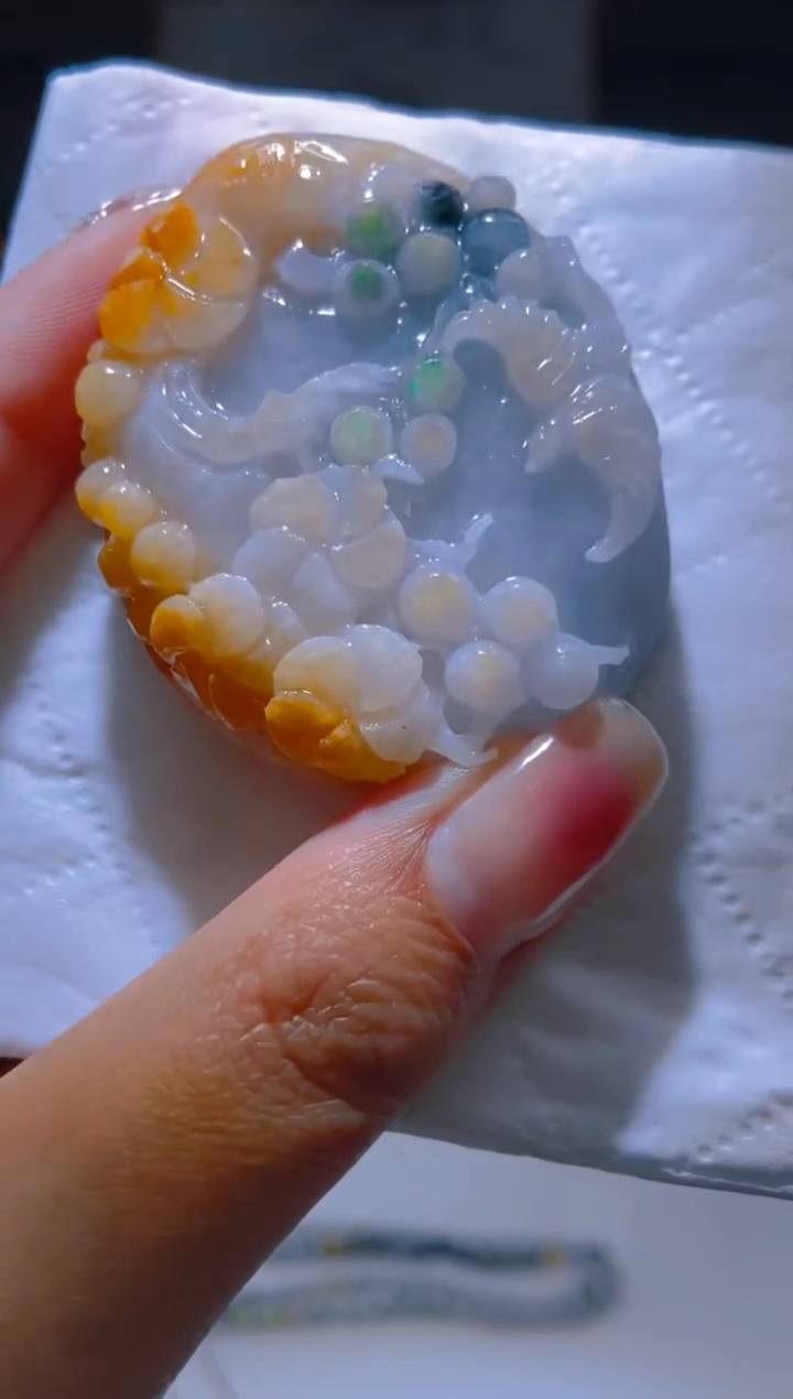 定制翡翠未镶嵌闪购毛货链接XX034