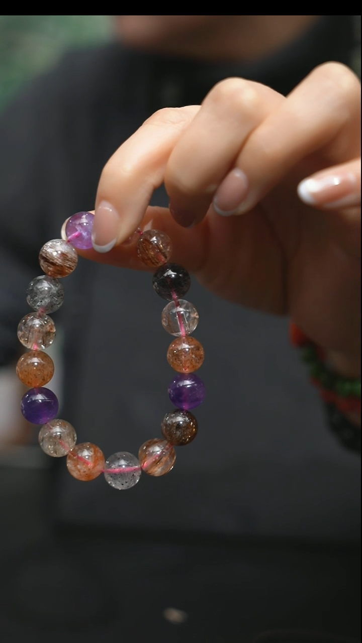 未镶嵌珠宝半成品水晶哈*12mm手串