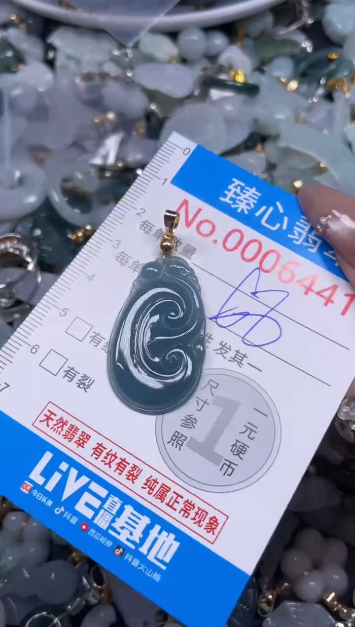 颈饰未镶嵌翡翠6441