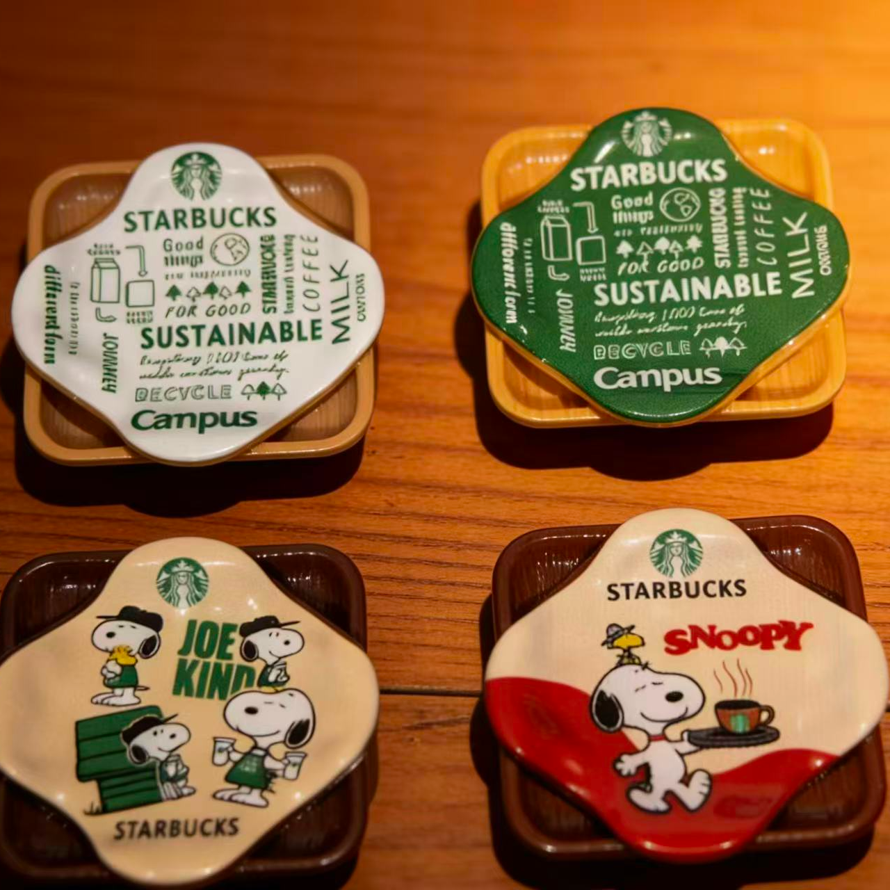 【定制款】史努比盘子树脂配件手工DIY玩具摆件