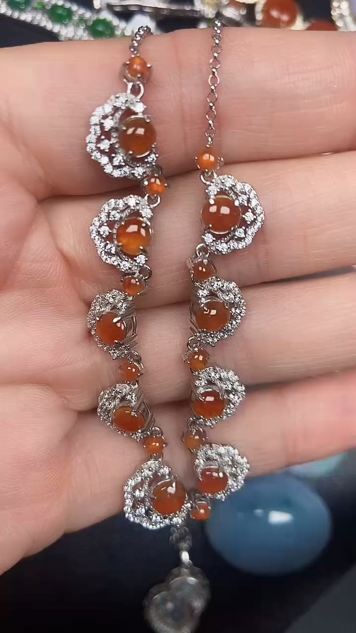 银S925镶嵌戒指翡翠2680