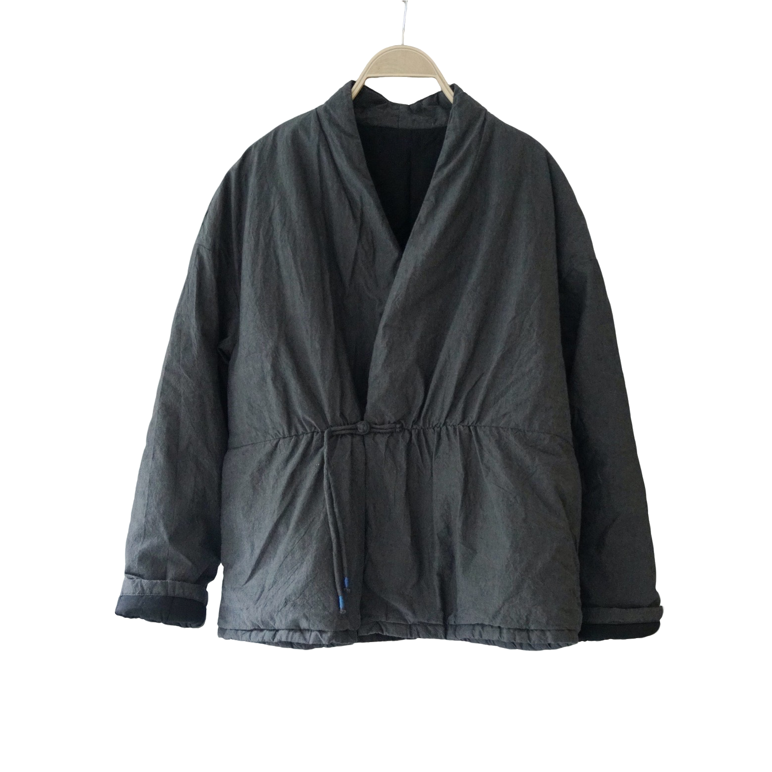 原创设计国风禅意加厚廓形棉衣 复古盘扣茶服棉袄外套