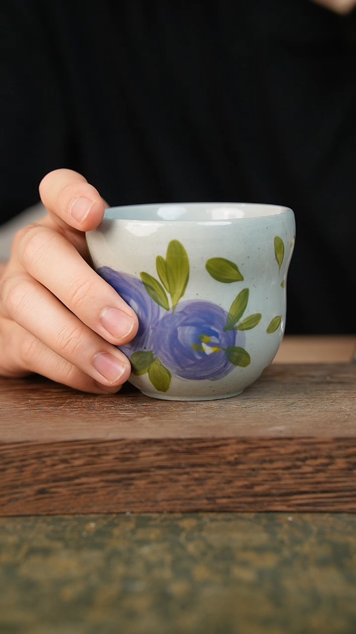 摆件泥垚手作 景德镇手工手绘器物