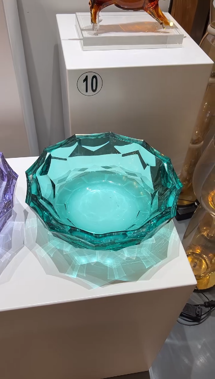 【闪购商品】茶宠巴比特美学 湖水绿caorle果盘