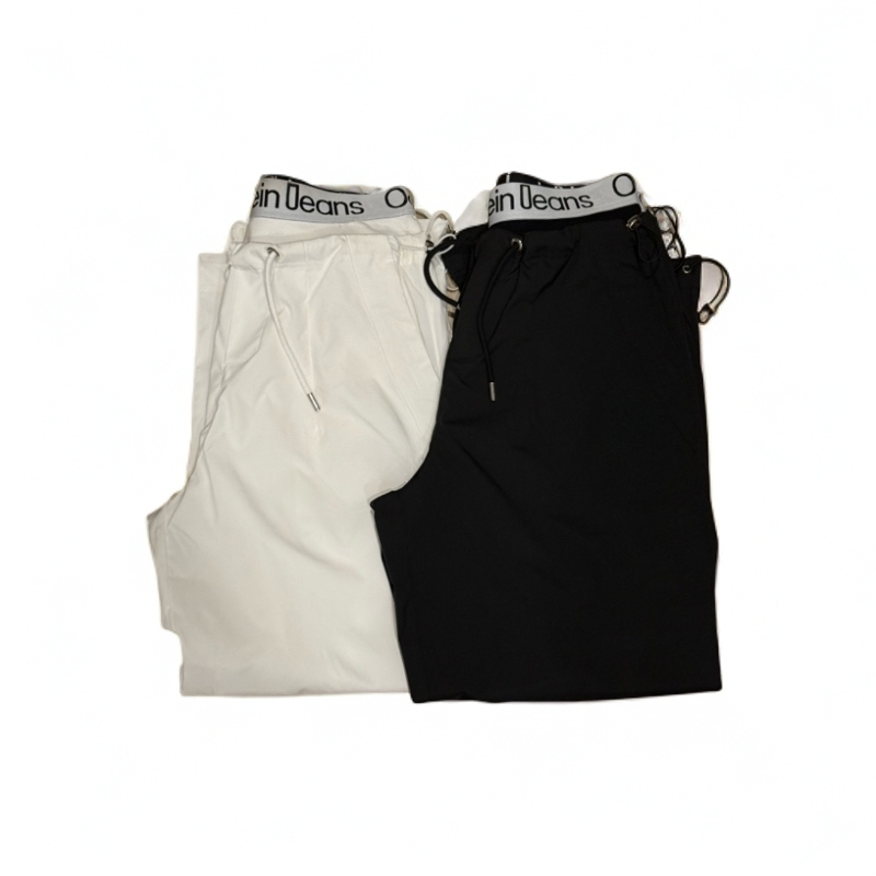 （TOYO）25ss 秋季辣妹双腰头伞兵裤