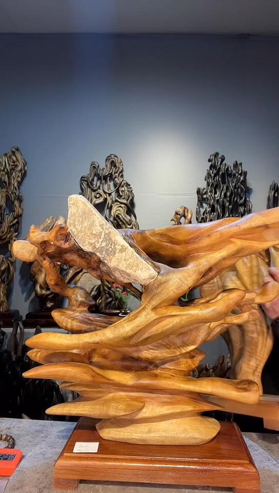 【闪购商品】金丝楠金丝楠小叶桢楠随行摆件73