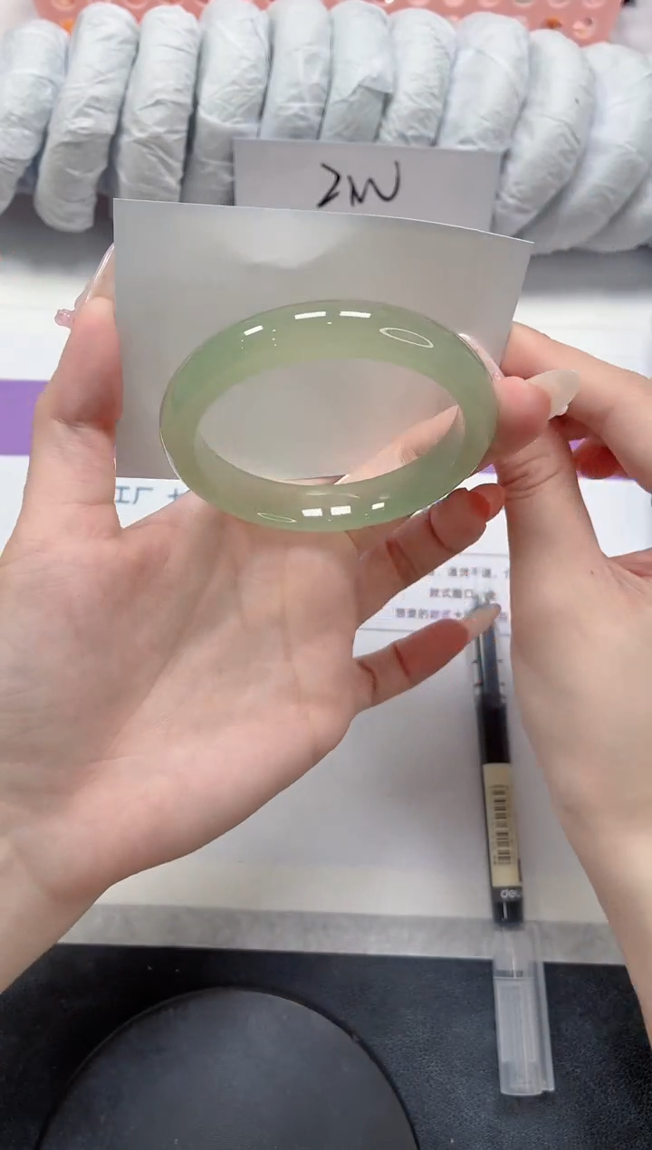 石英质玉手镯未镶嵌160-东陵54.8