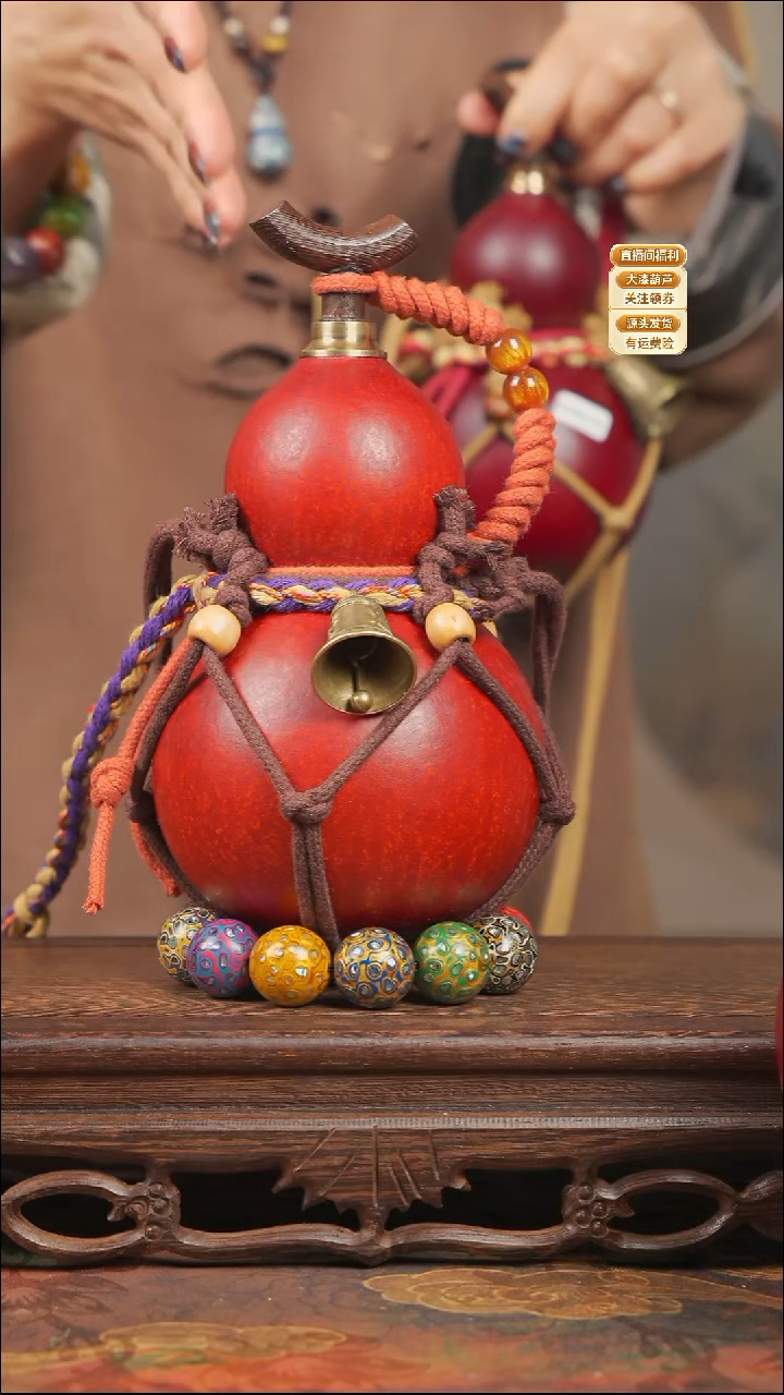 WA018网兜款葫芦不包手串