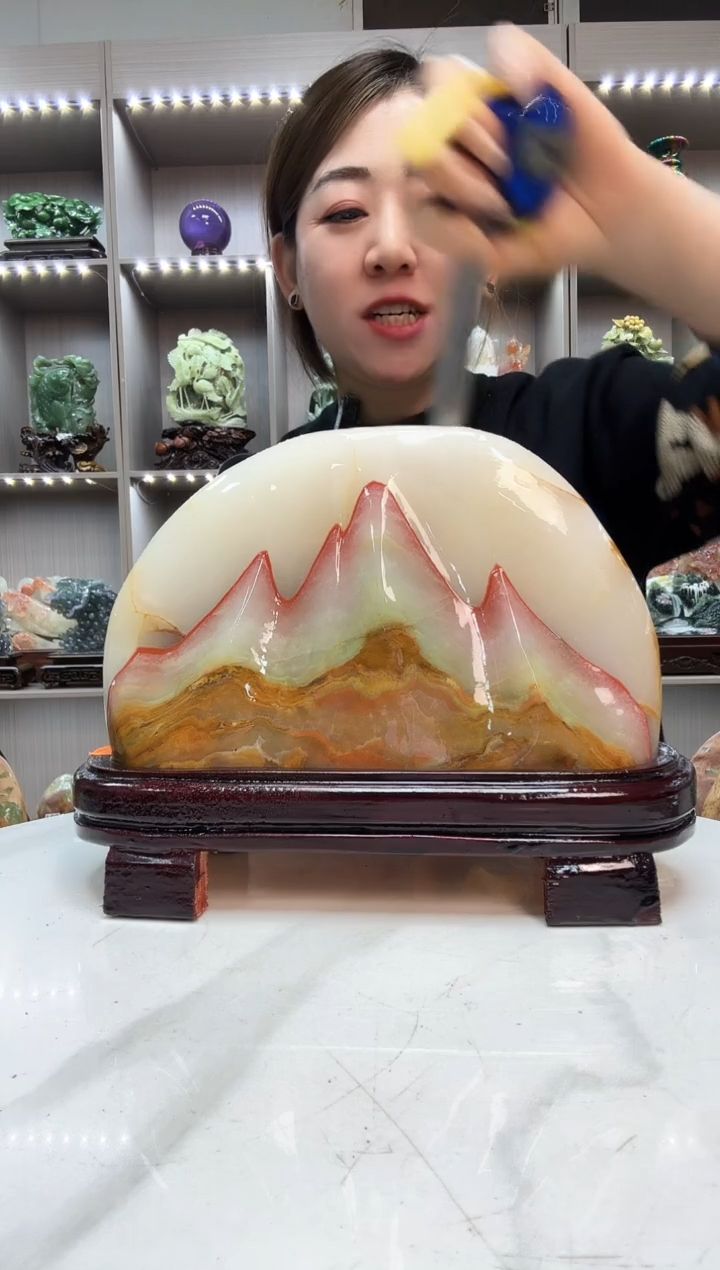石材天然石材高端家居摆件