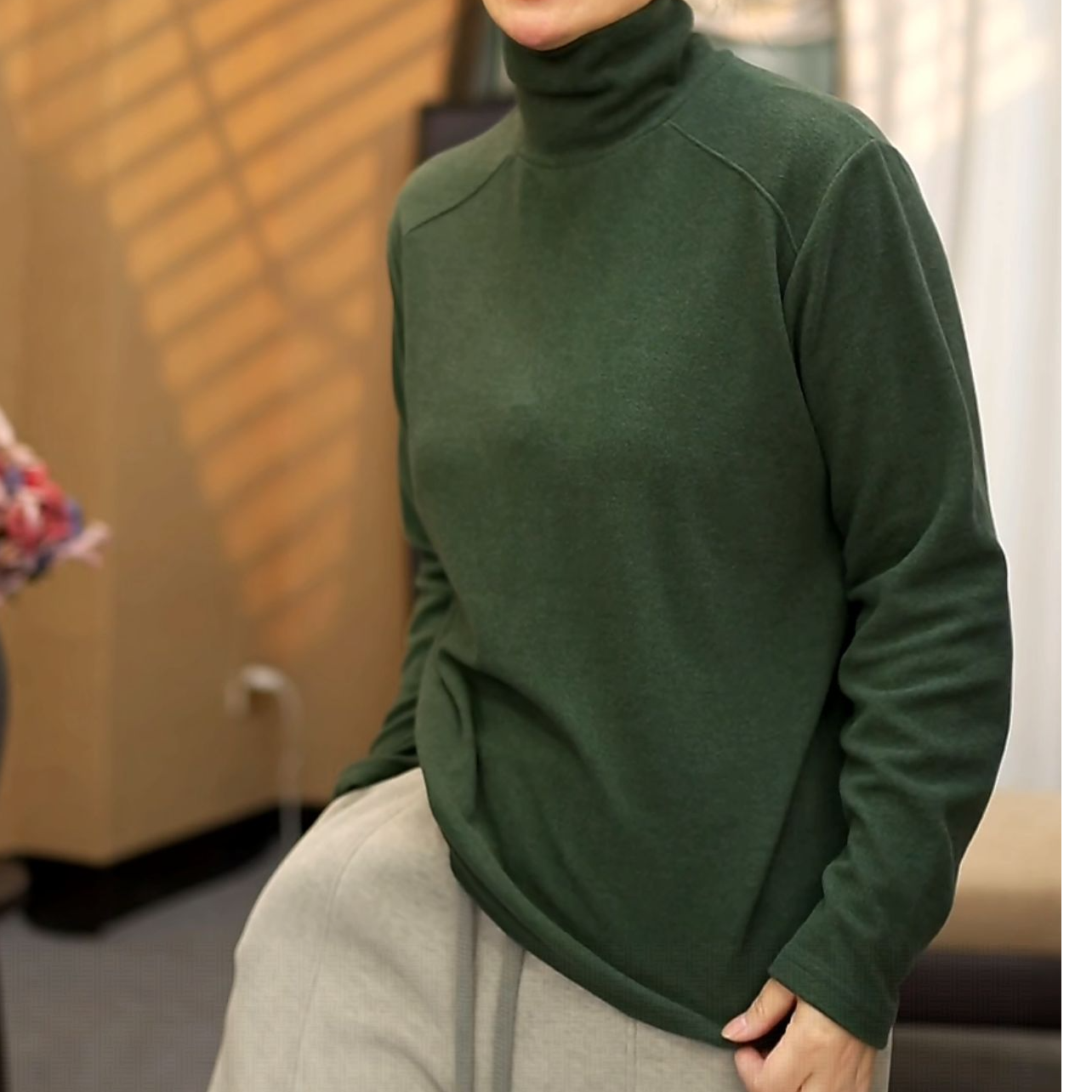 女款长袖秋冬高领休闲薄款女士针织堆堆领打底上衣2890