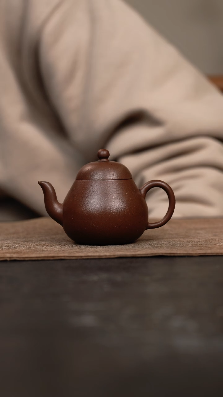 【闪购商品】紫砂茶壶紫泥梨子壶