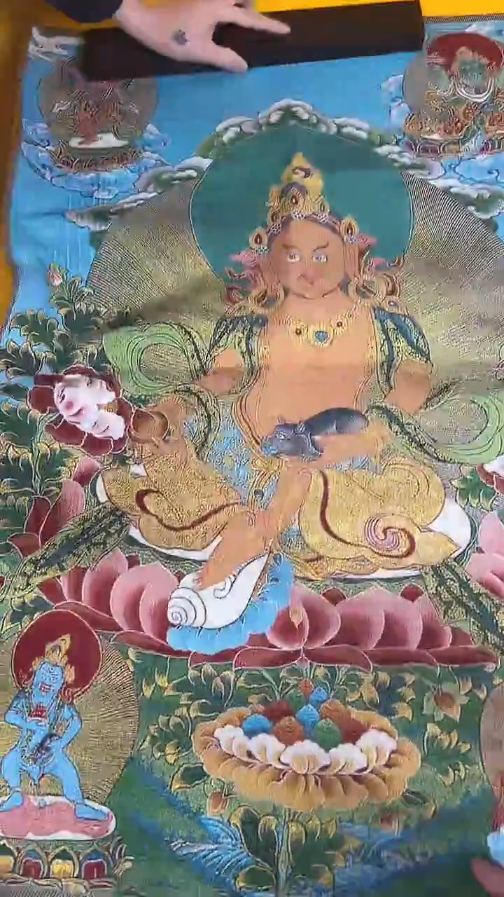 卷轴画刺绣类唐卡 120