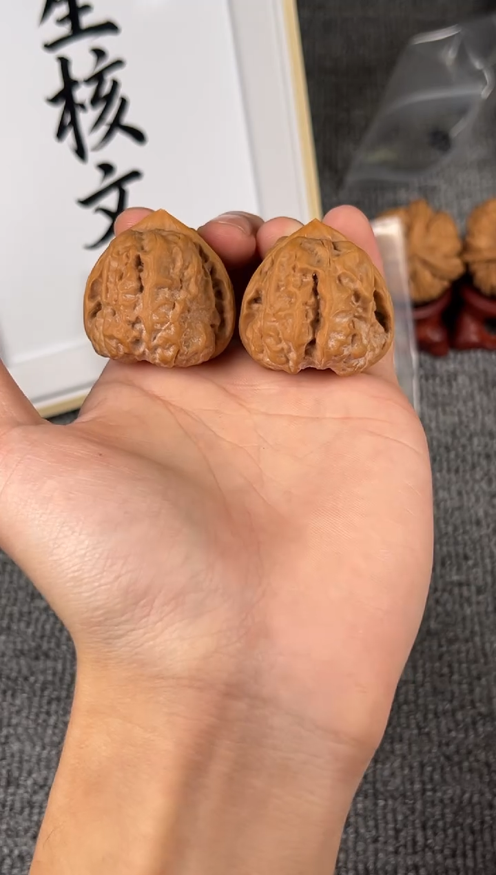 吊坠文玩核桃36尺三角蛙9号