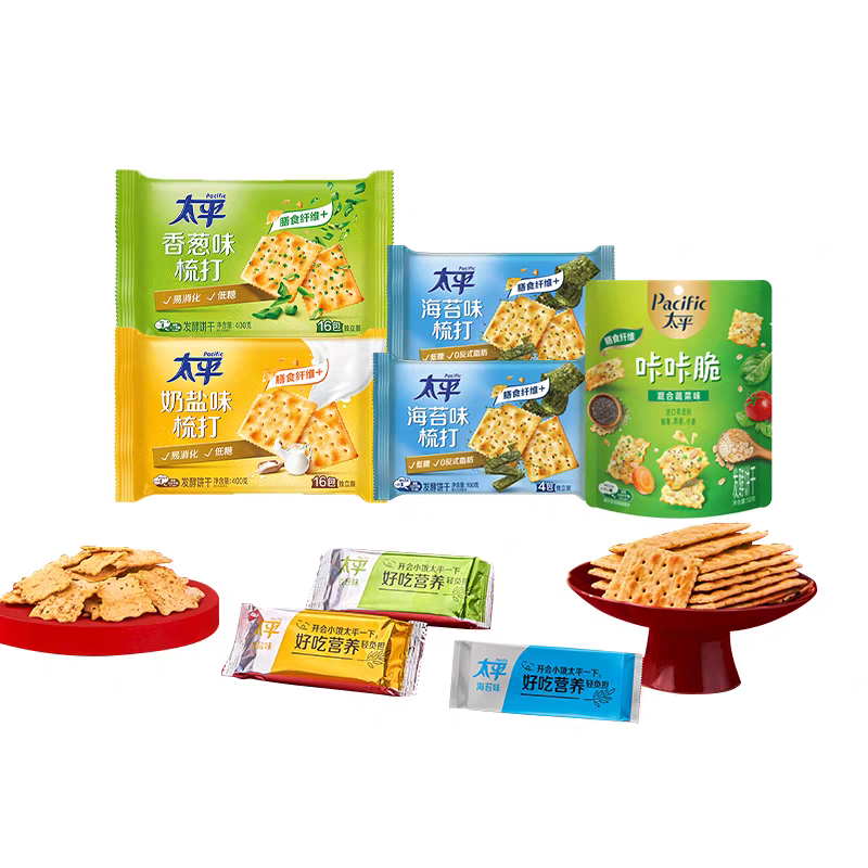 【太平】苏打饼干礼盒解馋零食（25年9月10日到期）