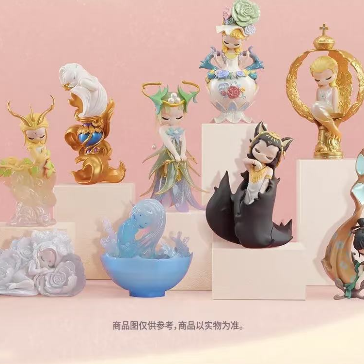 sleep珍宝馆系列盲盒娃娃摆件潮玩礼物
