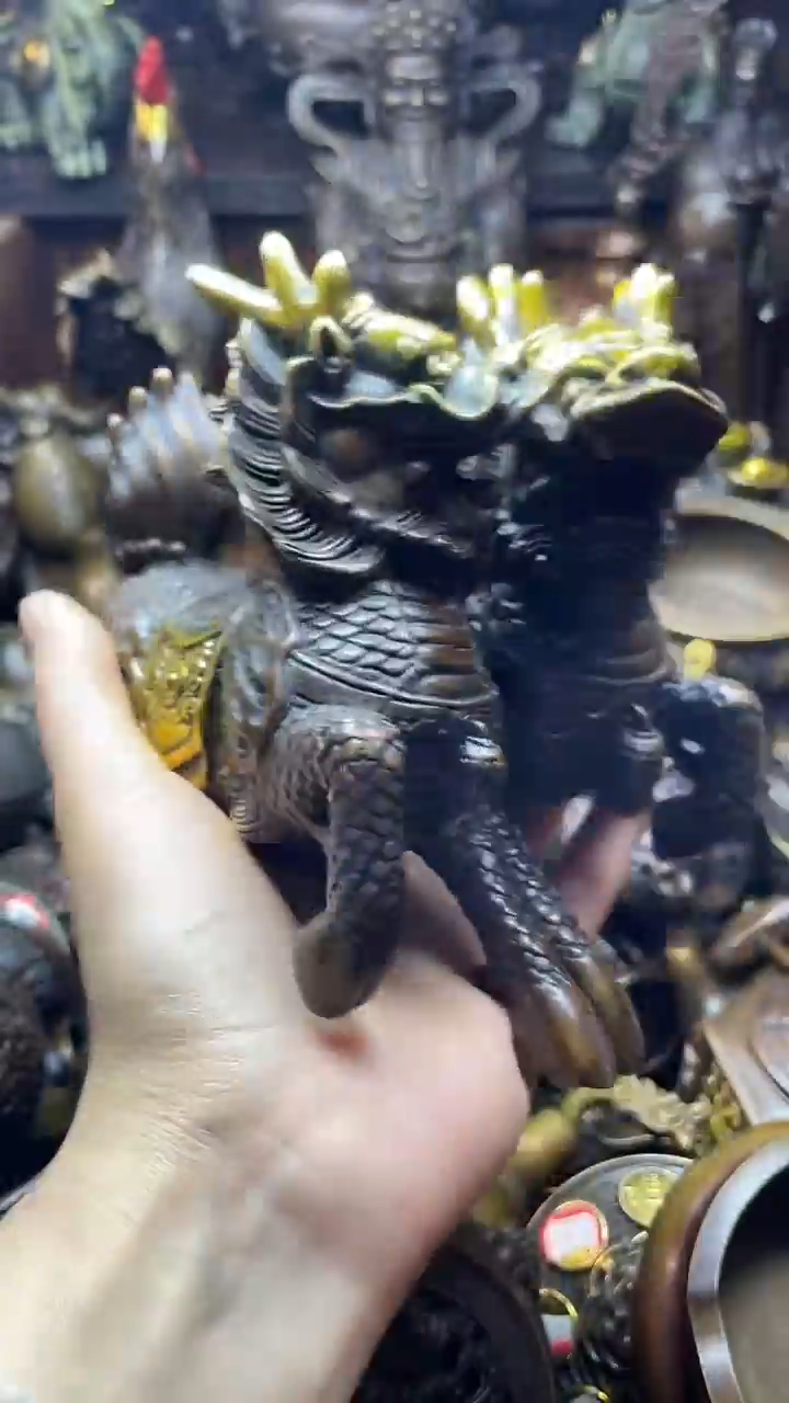 闪购链接，点击下单，有运费险，铜摆件