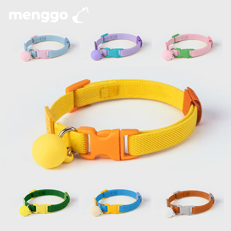 热卖宠物项圈松紧高弹力可调节猫咪狗狗项圈宠物用品