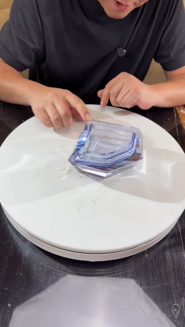 摆件CS0101002-2紫罗兰钻石烟灰缸