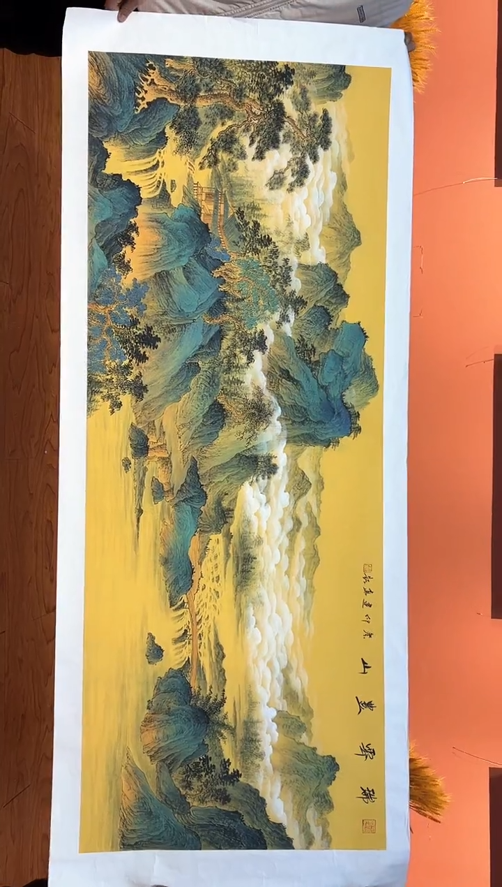 【闪购商品】国画周建真老师绘画作品9-52