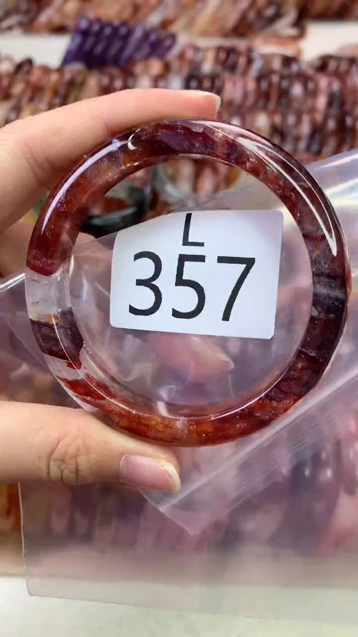 【闪购商品】水晶水晶手镯L未镶嵌357-58