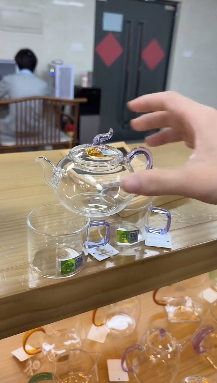 禾器丰登壶浅紫色+禾器清禾杯一个装*2