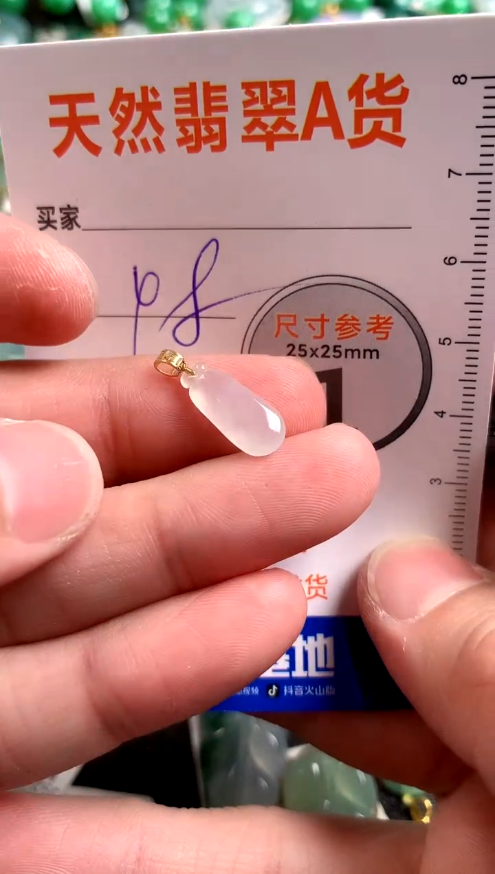 【闪购商品】翡翠颈饰18K金镶嵌14008660