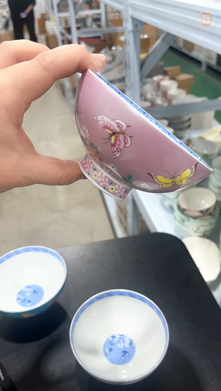 杯子骨瓷（简装）5寸碗一个