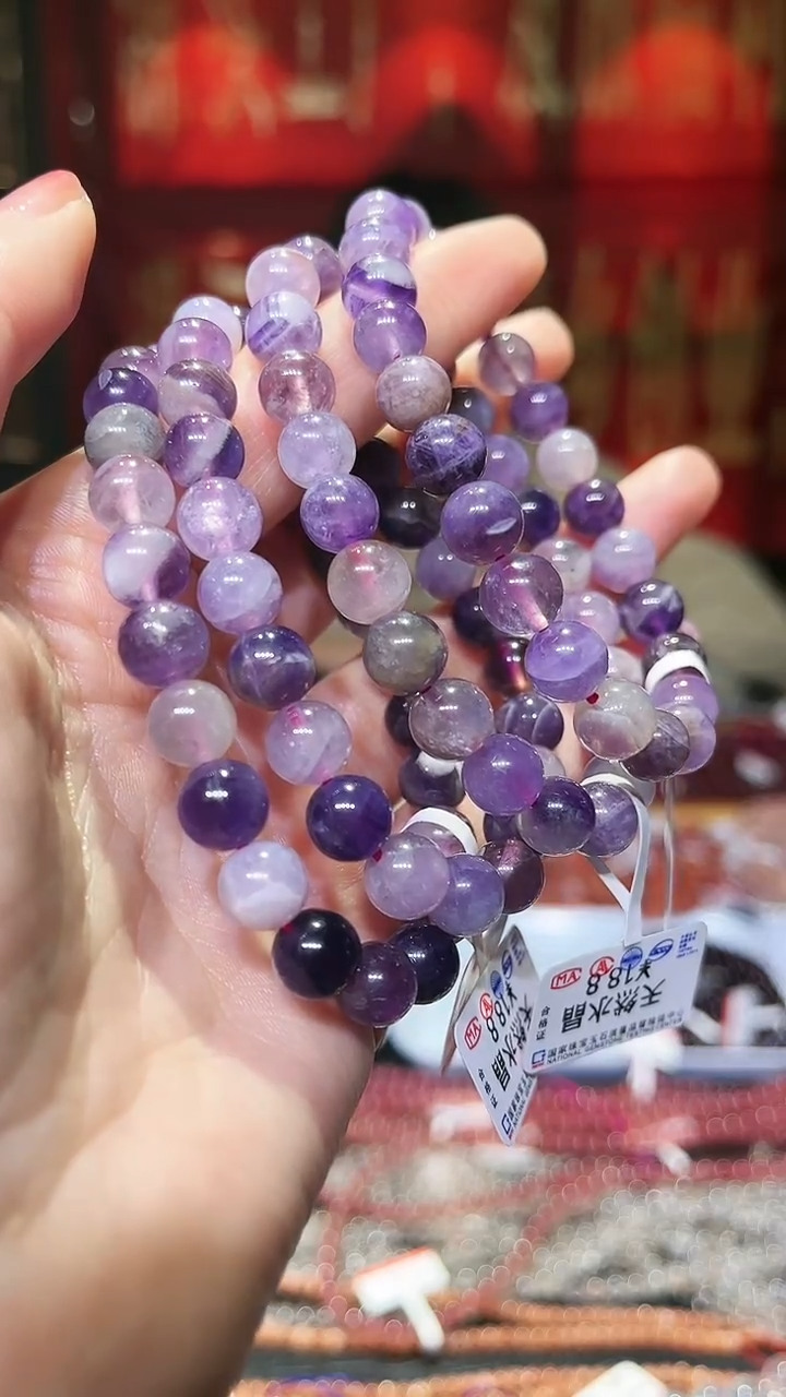 【闪购商品】水晶手链未镶嵌晨曦水晶极光二三单圈