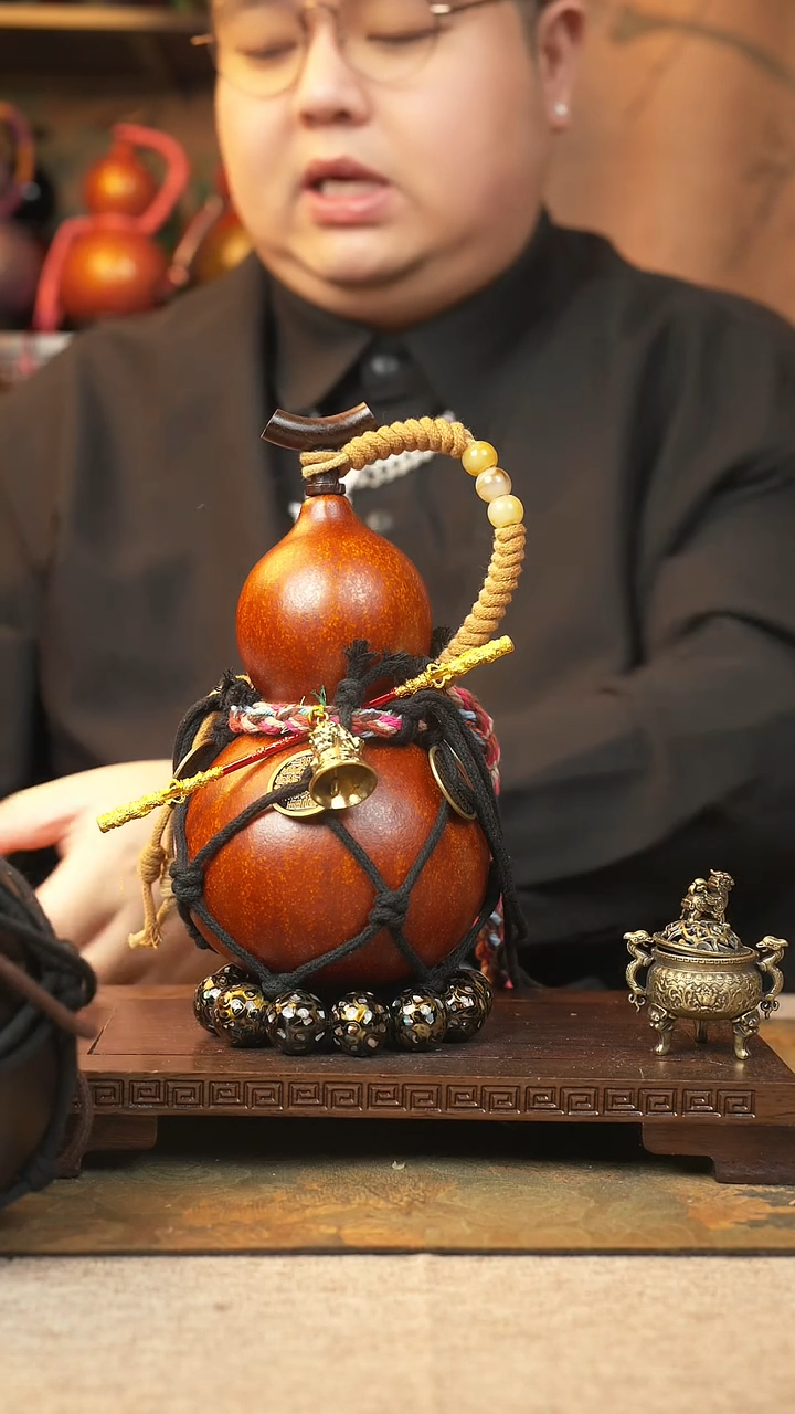 【闪购商品】288大漆葫芦一物一拍记葫堂出品