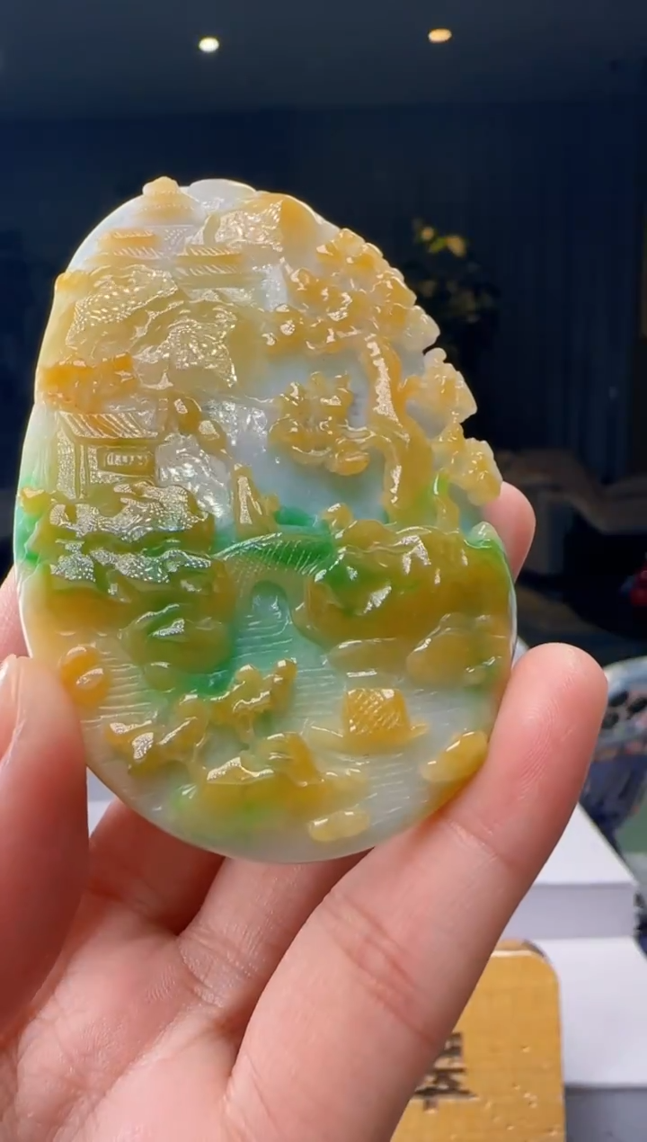 吊坠(不含链)未镶嵌翡翠HH@@960Q3J22944