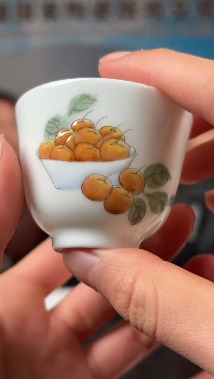 【闪购商品】杯子F07【人间瓷画】《程晶晶》