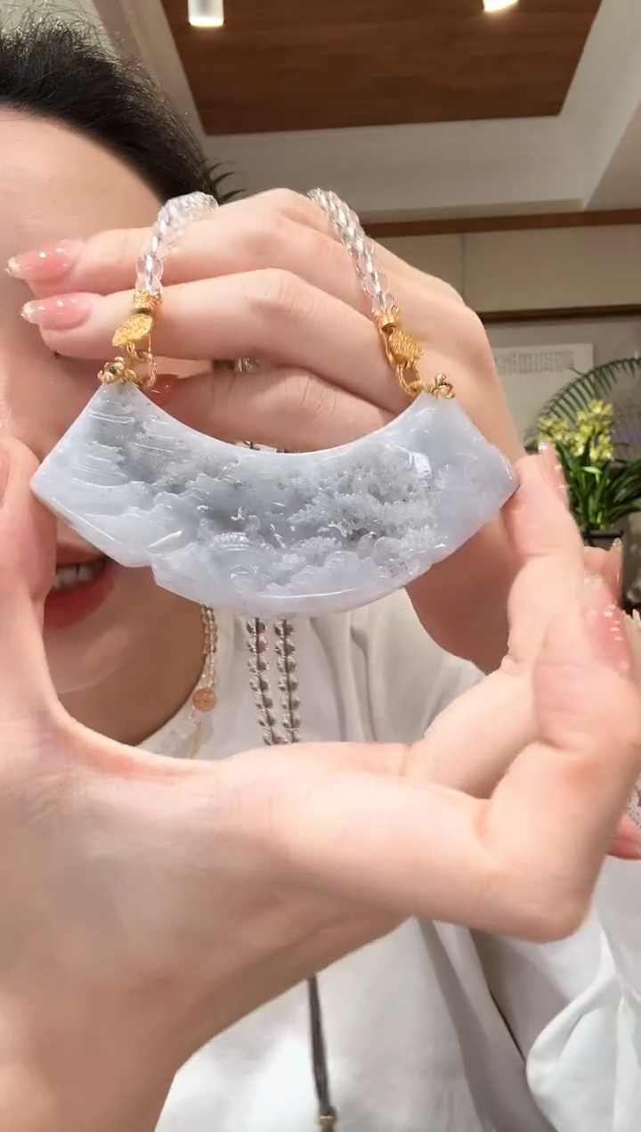 【闪购商品】翡翠颈饰未镶嵌国风