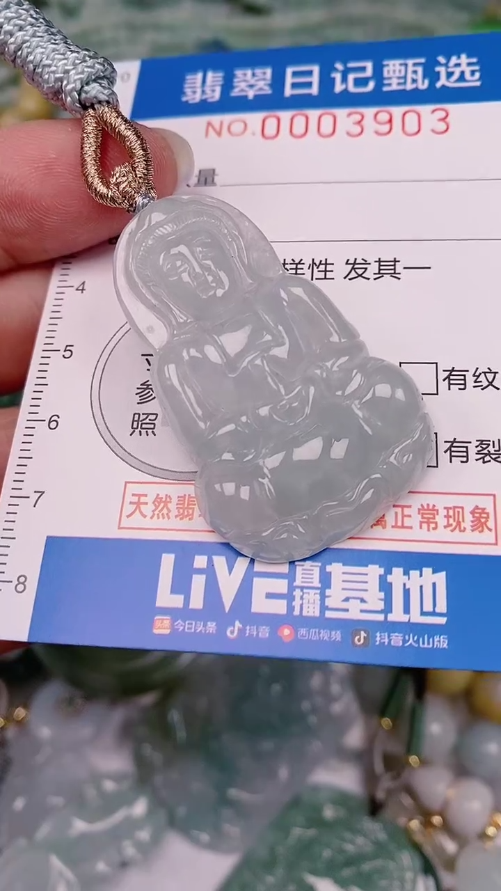 【闪购商品】翡翠颈饰未镶嵌00003903