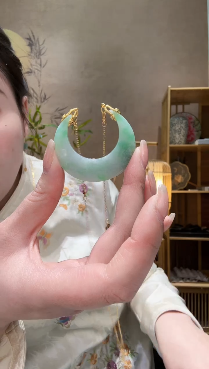 【闪购商品】翡翠颈饰未镶嵌吊坠