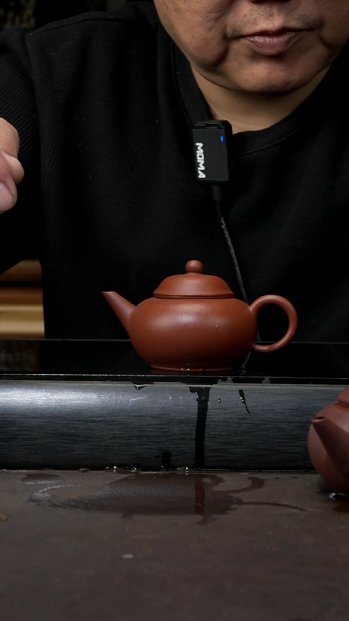 【闪购商品】紫砂茶壶小煤窑朱泥 水平140cc 018