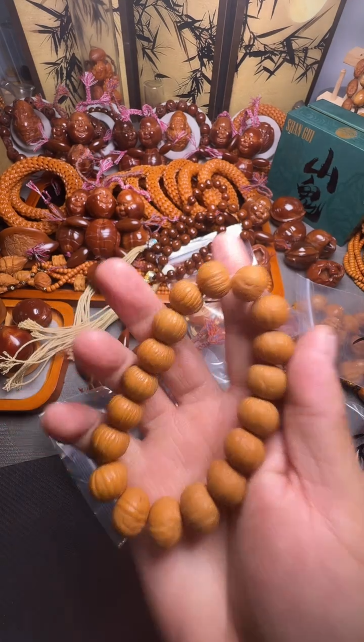 手串橄榄核猴头土豪