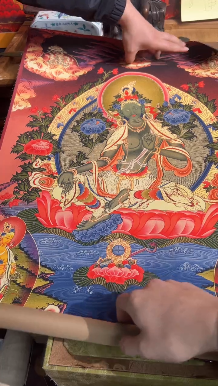 卷轴画卷轴画奥奥的唐卡