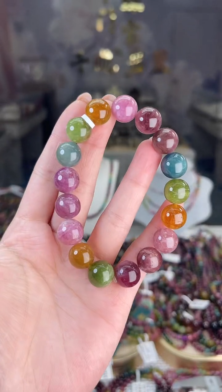 【闪购商品】碧玺/未镶嵌12mm+碧玺单圈多样性发货